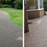 surface cleaning before and after